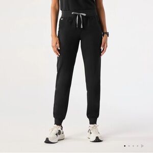 Figs black Zamora jogger scrub pants